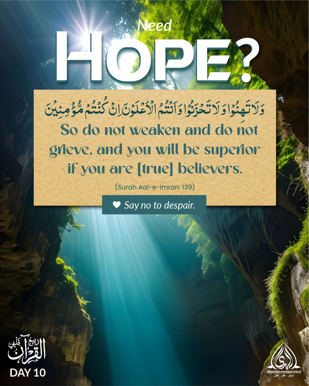 Day 10 - Need Hope?