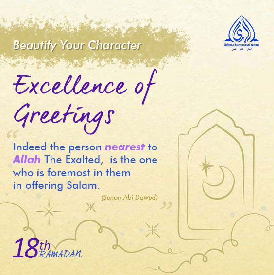 Excellence of Greetings