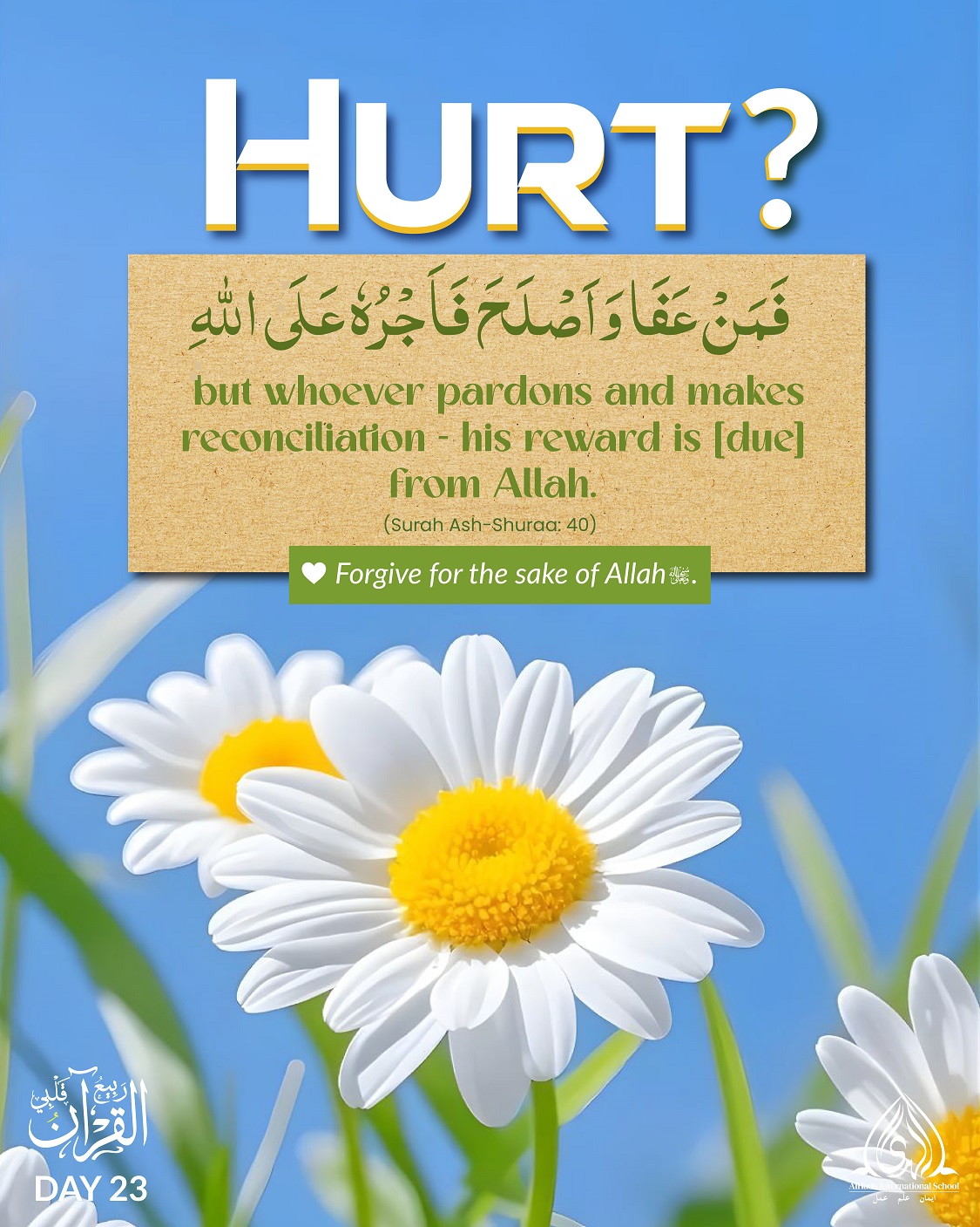 Day 23 - Feeling Hurt