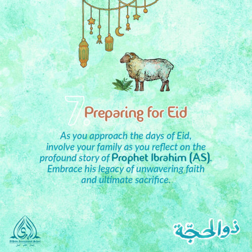 Dhul Hijjah 7 | Preparing for Eid