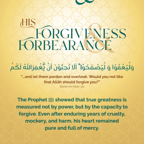 Forgiveness & Forbearance