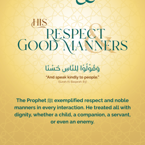Respect & Good Manners