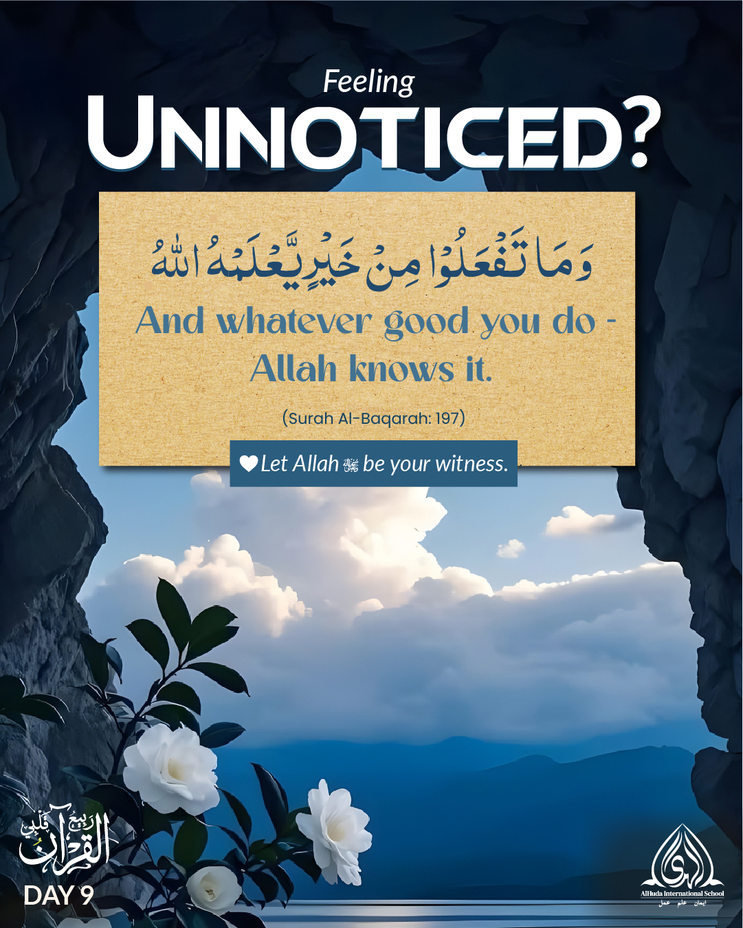 Day 9 - Feeling Unnoticed?