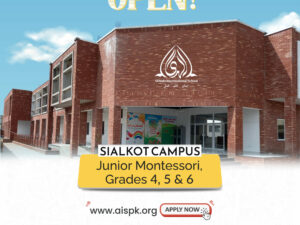 Sialkot Admissions Open 2026-27 | Join the AIS Family!