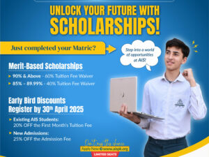 Early Bird Discount Scholarships Available for FSc/ICS!