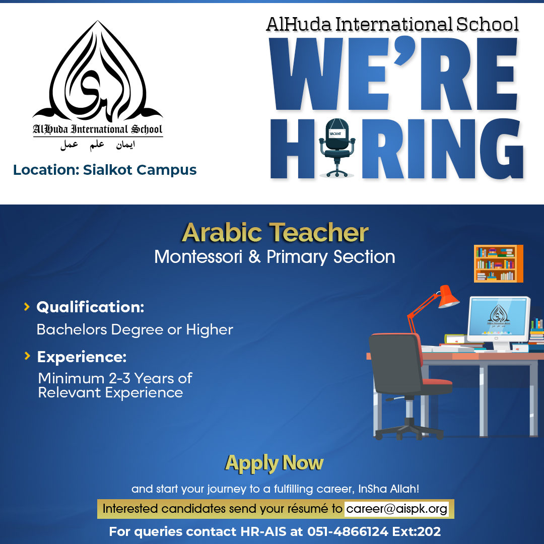 Arabic-Teacher-Sialkot-Campus