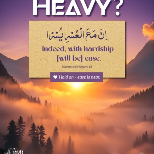 Life Feels Heavy?