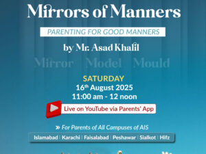 Parent Tarbiyah Session | 16th August 2025
