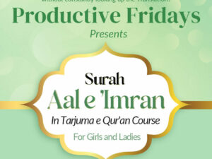 Productive Friday | 17th Oct | Karachi