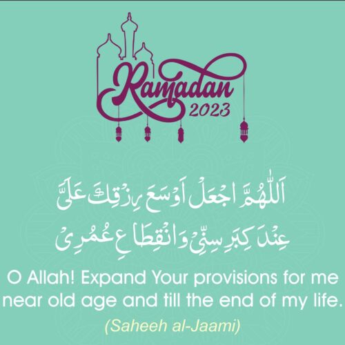 Ramadan with Qur’an 2023 | Qura’nic & Masnoon Du’as | Day 21
