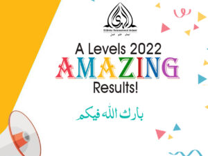 A levels result ’22 l F- 8 ISB