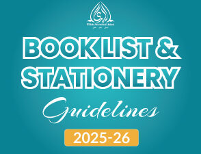 Book List & Stationery Guidelines 2025–26