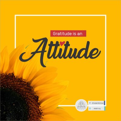 5. Gratitude is an Attitude