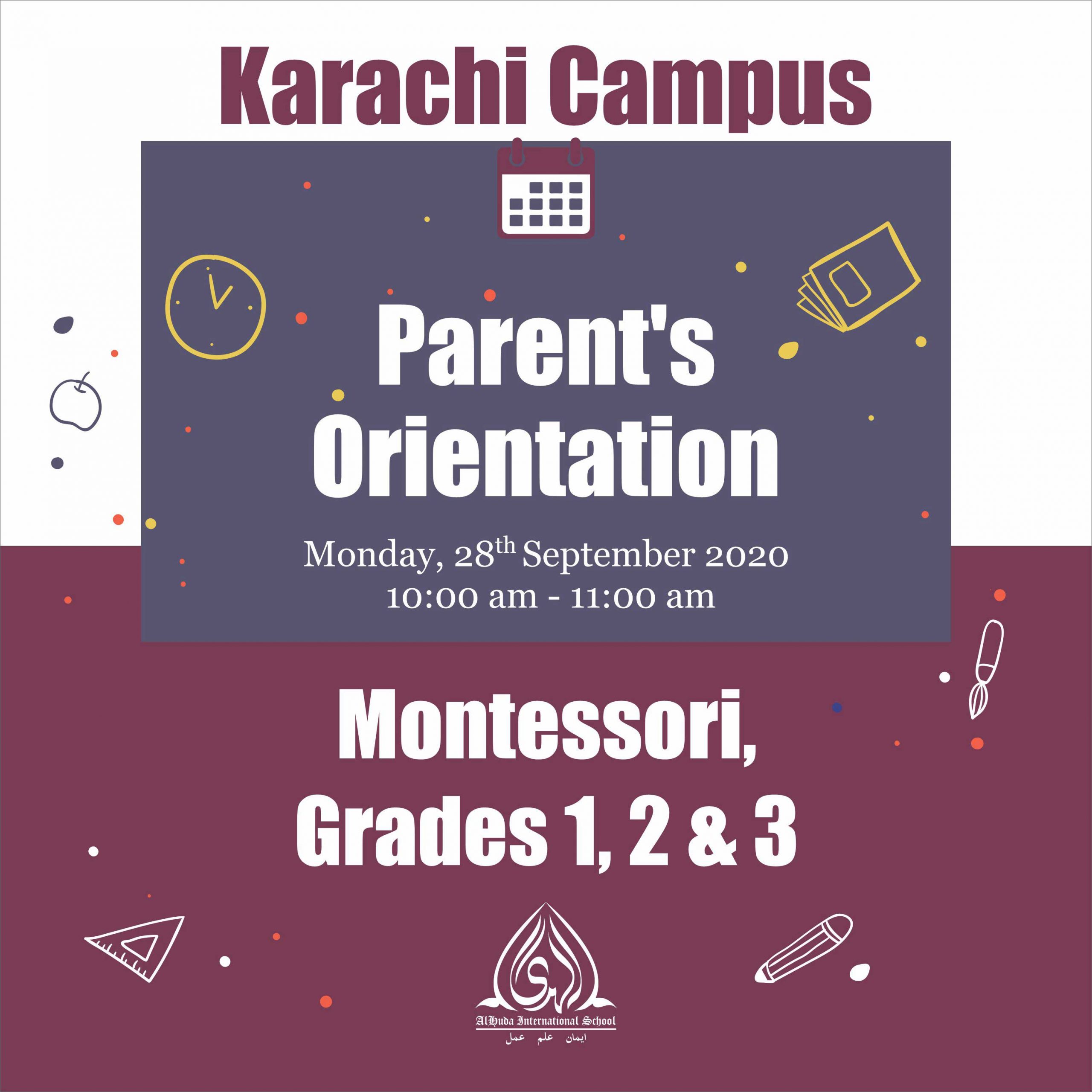 Parents Orientation KHI Campus