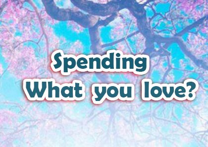 Spending What You LOVE
